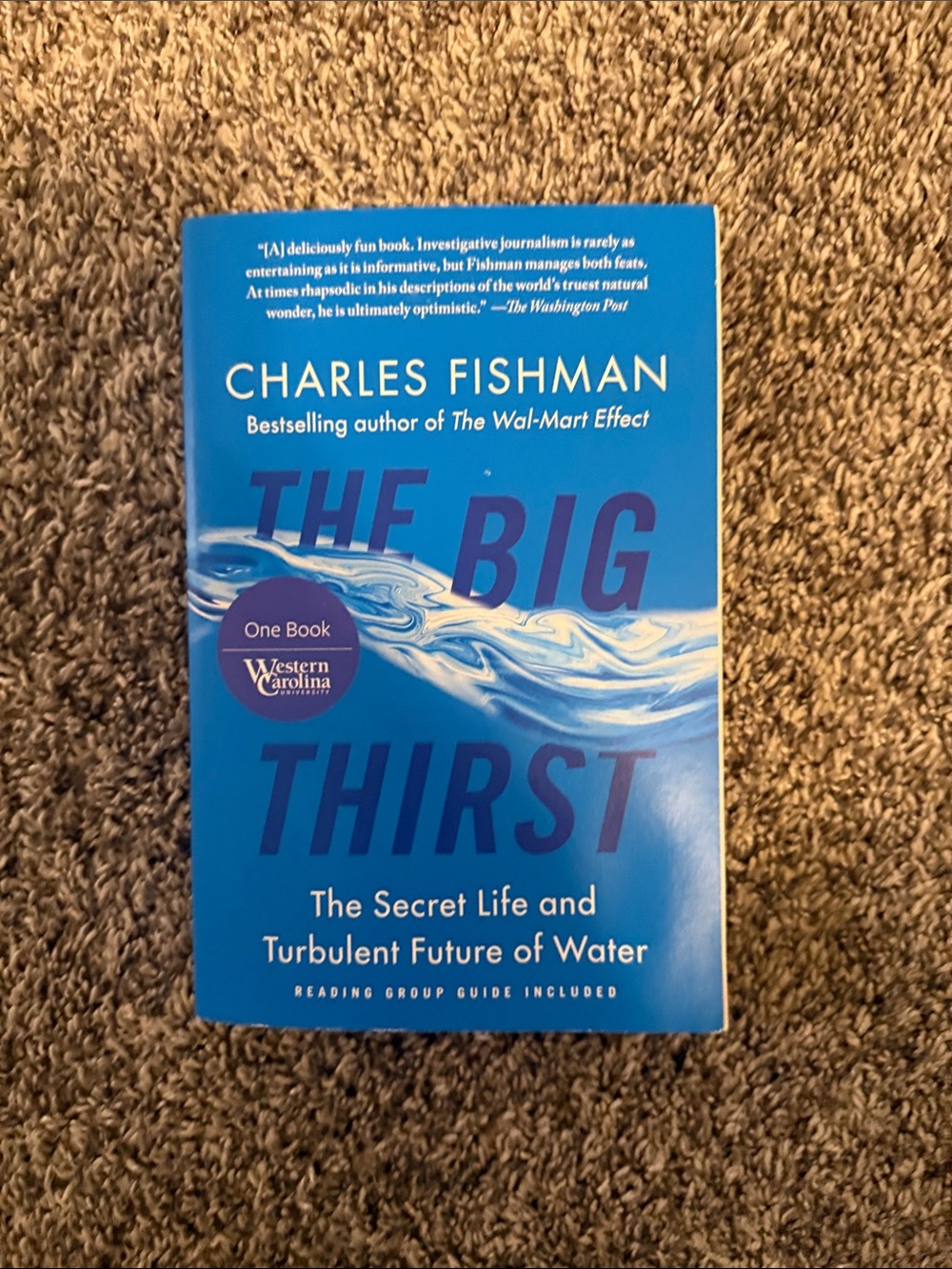 The Big Thirst by Charles Fishman - Blue Paperback